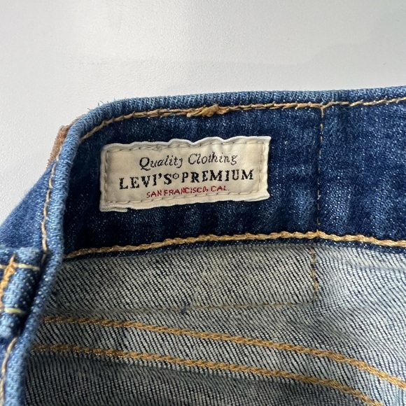 Levi’s 32/34 Men's Blue Jeans. Skinny stretch denim - Picture 6 of 8